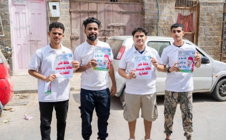 مبادرة “أجيال المستقبل” تنفذ حملة توعوية بعنوان “حافظ على مدينتك الحضارية” في مديرية صيرة بعدن