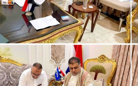 اتفاقية تفاهم لإعادة إصدار صحيفة "الرياضة" بين مؤسسة الثورة والاتحاد اليمني لكرة القدم