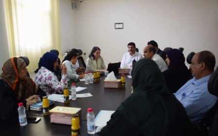 اللجنة الوطنية للتحقيق تلتقي فريق العقوبات التابع لمجلس الأمن في عدن