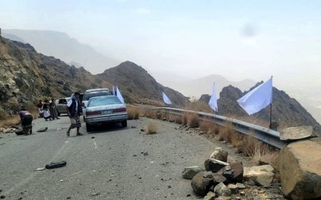 تعثر جهود فتح طريق "عقبة ثرة" الرابط بين أبين والبيضاء