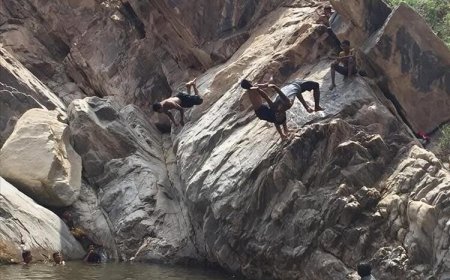 غرق شاب يمني في "عقلة" طبيعية بريف أبين 