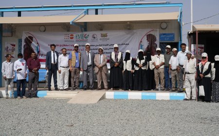 مكتب الصحة بمحافظة مأرب يدشّن حملة تعزيز صحة الأم والوليد في مديريتي المدينة والوادي