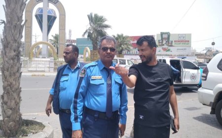 العميد القلعة يتفقد مشروع إعادة الإشارات الضوئية المرورية في المنصورة