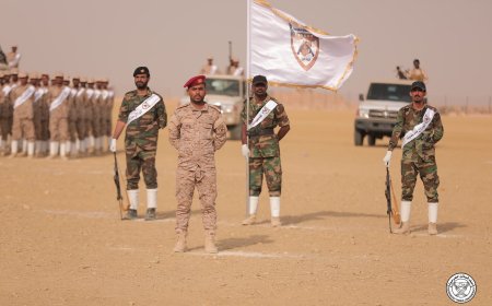 اللواء الأول بقوات حماية حضرموت يحتفل بتخرّج الدفعة الأولى من دورة الاستجداد