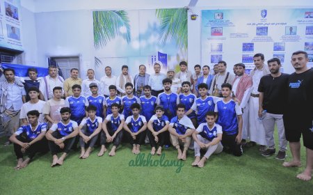 محافظة مارب تستقبل بعثة نادي السد بعد تأهله إلى المرحلة النهائية المؤهلة لدوري الدرجة الثانية