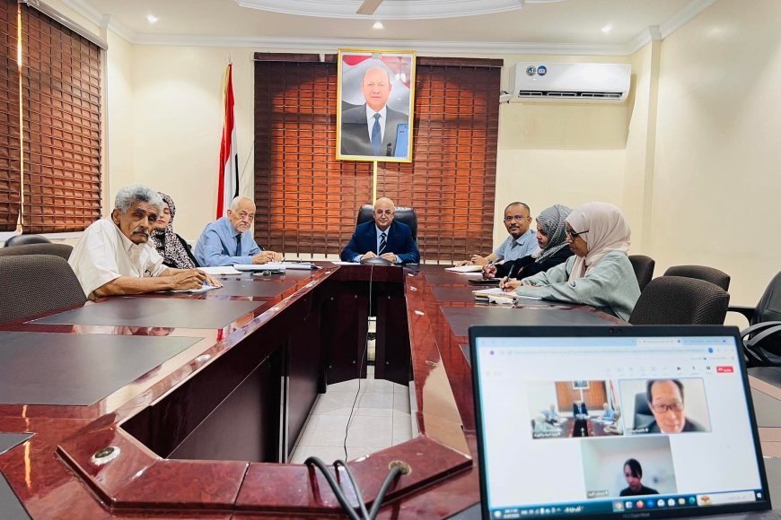 الشرجبي يبحث مع السفير الياباني تعزيز التعاون المشترك في مجالات المياه والبيئة 