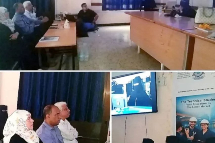 طالبات المعهد الثقني الصناعي يعرضن مشروعات التخرج في الجرافيك والتصوير الفتوغرافي