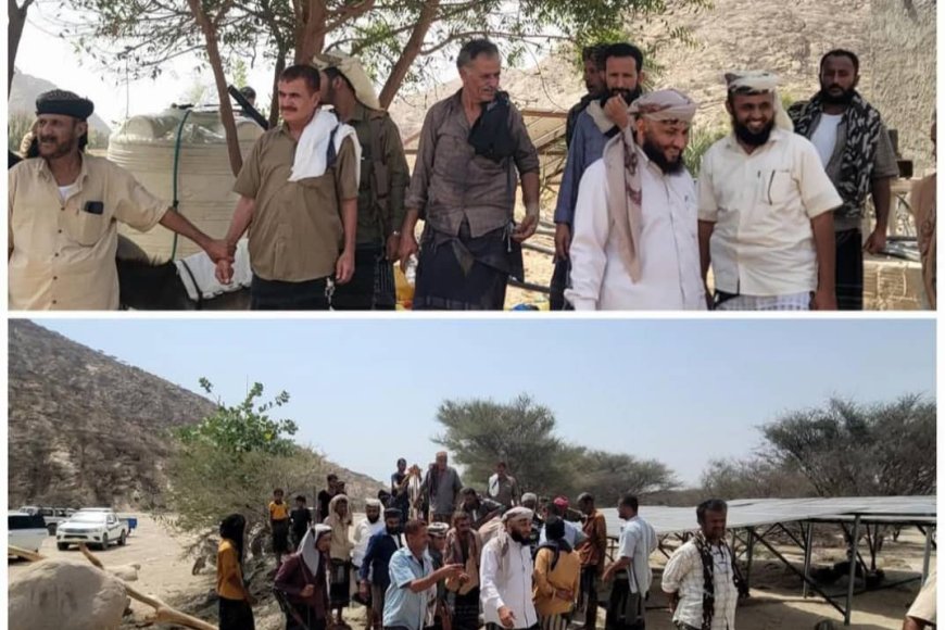 لحج.. قيادة السلطة المحلية بطور الباحة تتلمس احتياجات أهالي منطقة المشاريج النائية من الخدمات الأساسية