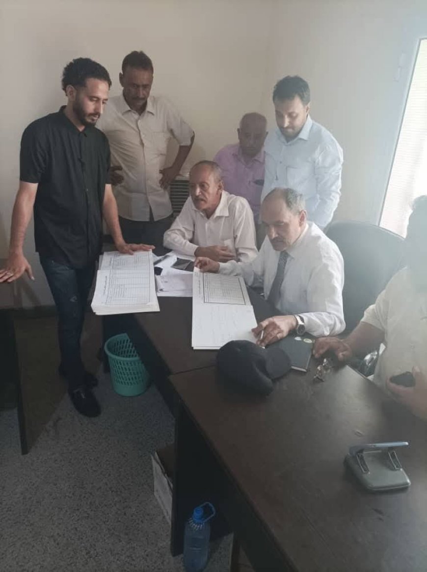تنفيذاً لتوجيهات معالي النائب العام... رئيس نيابة استئناف شمال عدن يتفقد السجن المركزي بالمنصورة