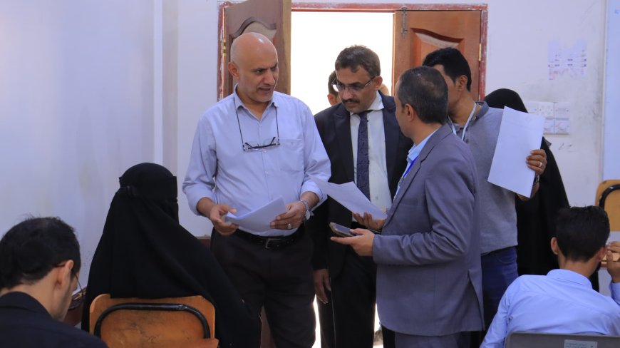 جامعة إقليم سبأ تُدشّن اختبارات المفاضلة للدفعة السادسة بكلية الطب بمشاركة 537 متقدّم 