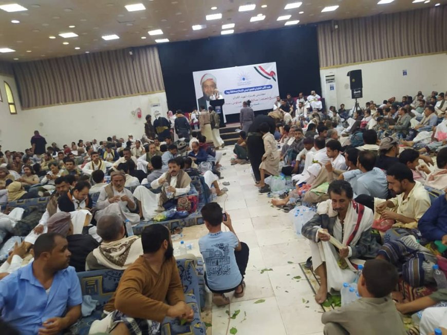 مأرب تحتضن مجلس عزاء مهيب للعلامة الشهيد الشيخ صالح حنتوس رمز مقاومة الكهنوت