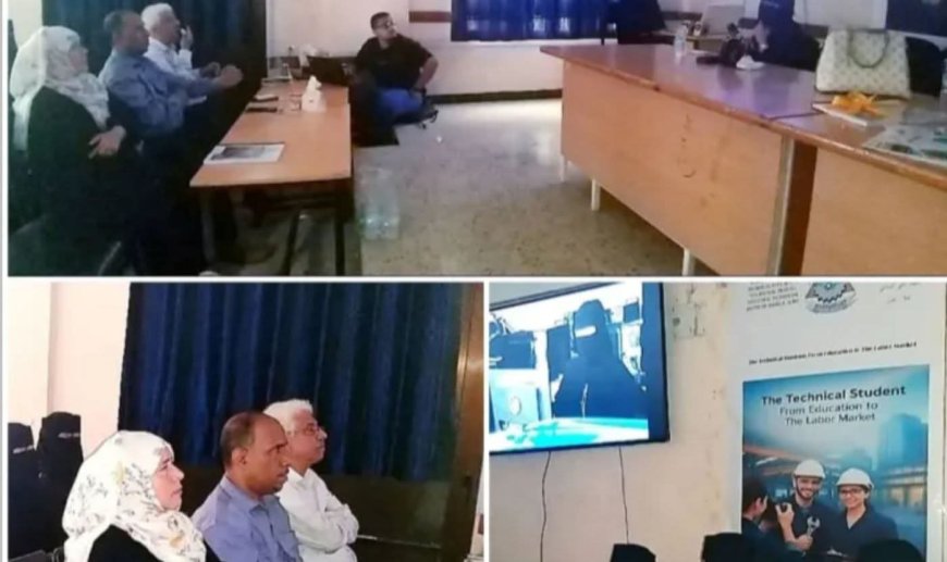 طالبات المعهد الثقني الصناعي يعرضن مشروعات التخرج في الجرافيك والتصوير الفتوغرافي