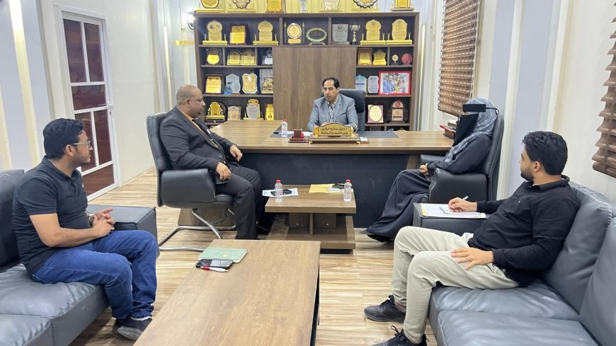 الوزير البكري يلتقي ممثلين عن "جمعية نبراس للتنمية" بحضرموت