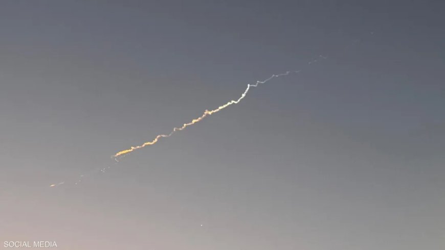 الجيش الإسرائيلي يعلن اعتراض صاروخ أطلق من اليمن
