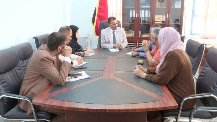 الأمين العام لمحلي حضرموت يثني على التدخلات الحيوية لمنظمتي الصحة العالمية واليونيسف في دعم القطاع الصحي بالمحافظة