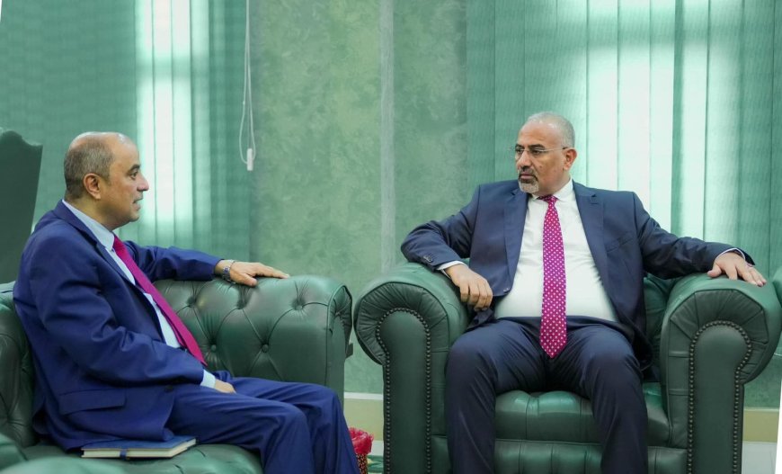 الزُبيدي يشدد على تسريع وتيرة الأداء الحكومي في القطاعين الاقتصادي والخدمي
