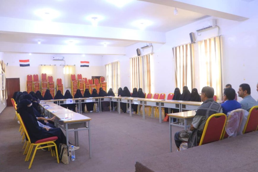 اختتام البرنامج التدريبي لمديرات روضات "سبأ" بمأرب بمشاركة 50 مديرة