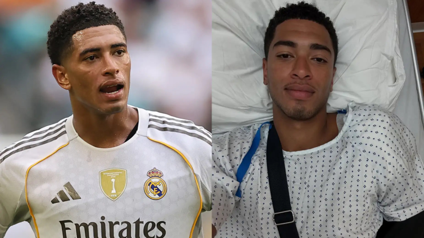 بيلينجهام يخضع لجراحة ناجحة ويغيب 3 أشهر عن ريال مدريد