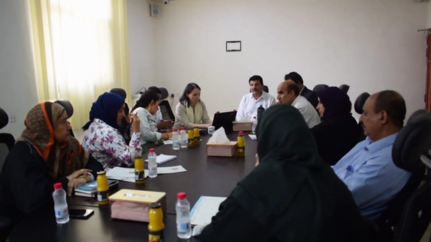 اللجنة الوطنية للتحقيق تلتقي فريق العقوبات التابع لمجلس الأمن في عدن