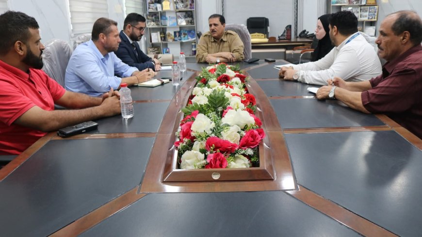 العميد جبر يناقش وضاع المهاجرين الأفارقة مع منظمة الهجرة الدولية وتدخلاتها الإنسانية.