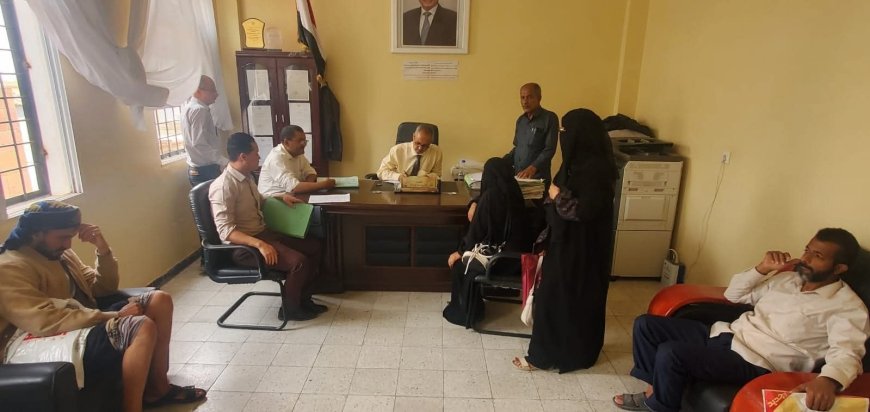 رئيس نيابة استئناف تعز يتفقد سير العمل في النيابات الابتدائية ويشيد بانضباط الكوادر القضائية