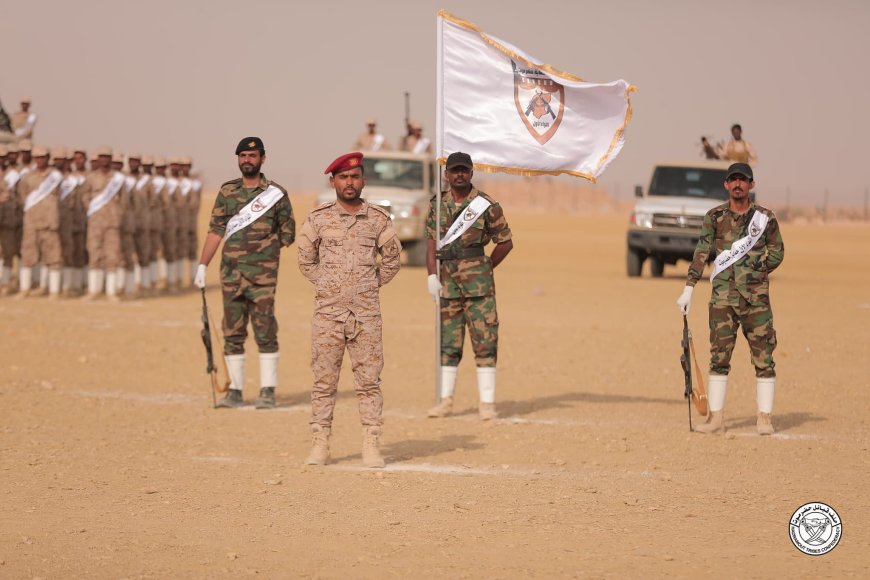 اللواء الأول بقوات حماية حضرموت يحتفل بتخرّج الدفعة الأولى من دورة الاستجداد