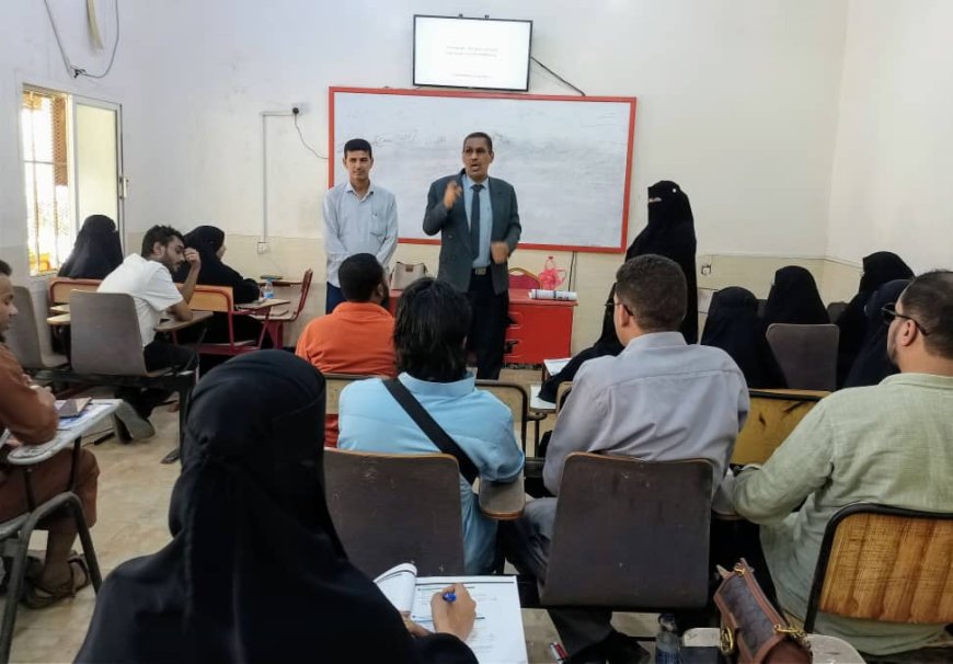 كلية اللغات بجامعة عدن تُنظّم الدورة الثانية لتعليم الإنجليزية لذوي الهمم 