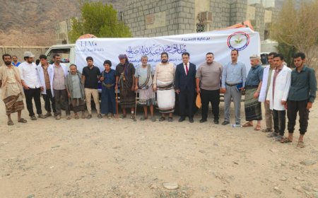 مدير عام مكتب الصحة العامة والسكان بمحافظة البيضاء يقدم الشكر والتقدير للعميد طارق صالح