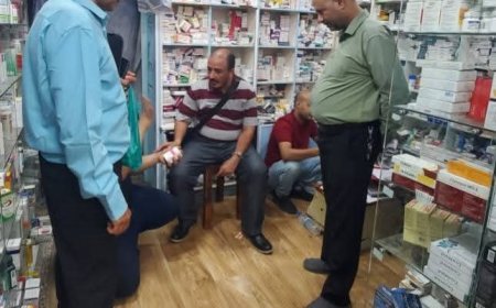 مكتب الصحة بتعز يوجّه بإلزام الصيدليات بالتسعيرات الجديدة ويبدأ النزول الميداني بالتنسيق مع فرع الهيئة العليا للأدوية