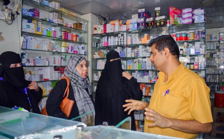مكتب صحة صيرة ينفذ حملة ميدانية لضبط أسعار الأدوية في الصيدليات