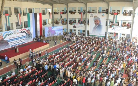 فعالية تاريخية بالخوخة تجمع بين الوفاء للشهيد عبدالرحمن حجري وإشهار المكتب السياسي للحراك التهامي