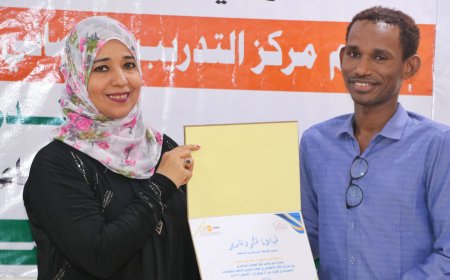 الجهاز المركزي للإحصاء يُكرم الخبير الدولي عمر عصمان بعد اختتام فترة تدريبه لكواد الجهاز 