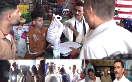 حملات رقابية تكشف مخالفات في أوزان وأسعار السلع في مديرية القاهرة بتعز 