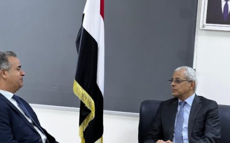 نائب وزير الخارجية يبحث مع السفير الليبي أوجه التعاون الثنائي في مختلف المجالات