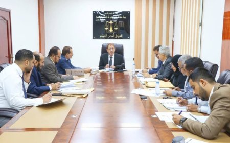 مجلس القضاء الأعلى يستعرض التقرير المقدم من هيئة التفتيش القضائي ويجدد تأكيده على فتح المحاكم