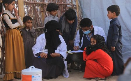 الصحة العالمية: 16 إصابة جديدة بشلل الأطفال في اليمن خلال 2025