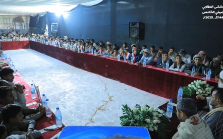 مأرب: ائتلاف صنعاء للإغاثة يختتم الملتقى الصيفي الخامس بمشاركة 300 طالب