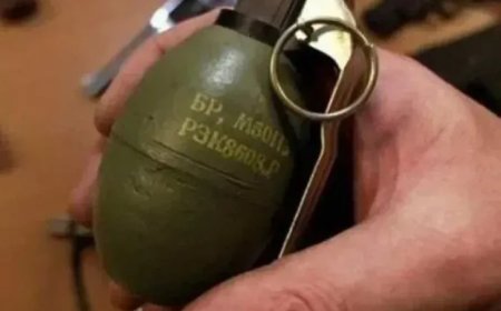 شاب يرمي ويفجر قنبلة في حوش مواطن بمحافظة لحج