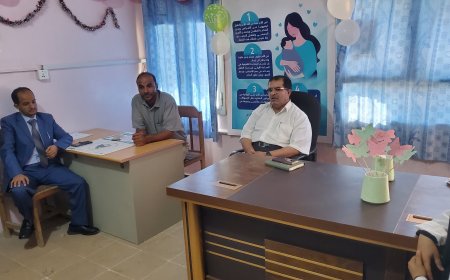 مكتب الصحة بمأرب يدشن فعاليات الأسبوع العالمي للرضاعة الطبيعية بمأرب.