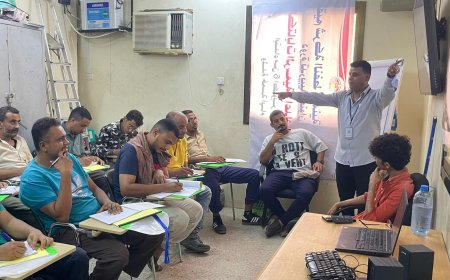 شركة النفط فرع عدن تنظم دورة تدريبية جديدة بعنوان "كهرباء السيارات الحديثة"