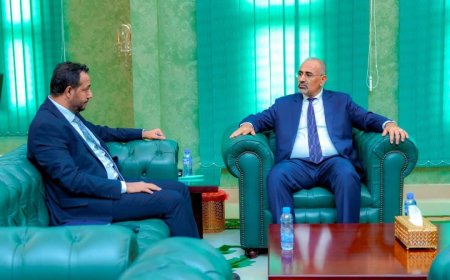 اللواء الزُبيدي يطّلع من وزير التربية على استعدادات بدء العام الدراسي الجديد