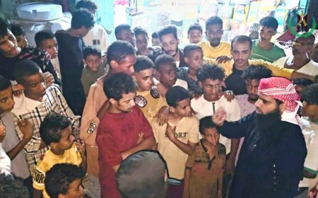 المقدم الجعدني ينفذ نزولات ميدانية للتوعية بمخاطر المخدرات في العاصمة عدن