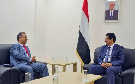 وكيل وزارة الخارجية يبحث مع السفير الليبي سبل تعزيز التعاون الثنائي