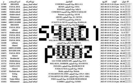 هاكرز يعلنون اختراق نظام مؤسسة موانئ البحر الأحمر الخاضعة لسيطرة الحوثيين