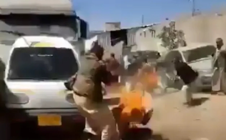 أحرق نفسه.. تاجر يختصر مأساة وطن