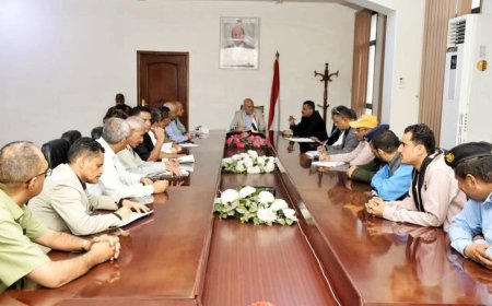 اجتماع بتعز لمناقشة أسعار النفط والغاز وتكاليف النقل