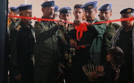 ضمن جهودها لتأهيل وتنمية الكوادر الأمنية.. شرطة تعز تفتتح صالة رياضيةوقاعة تدريب لمنتسبيها