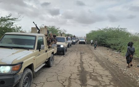 القوات المسلحة الجنوبية تدفع بتعزيزات عسكرية إلى جبهة ثرة بمديرية لودر