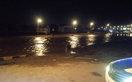 بالفيديو.. لحظة وصول السيل الثاني إلى الحسوة بعدن