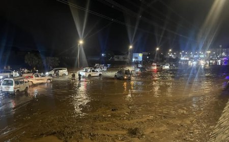 عاجل.. فتح طريق (إنماء - الشعب) بعد توقفه نتيجة السيول الجارفة 